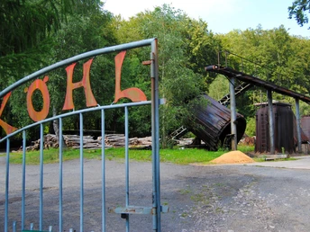 Eingang zu Köhlerei Eisenhammer © A. Schmidt