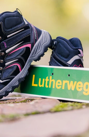 Lutherweg Sachsen - Ausschilderung des Pilgerweges