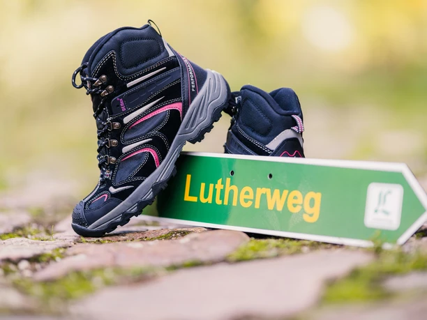 Lutherweg Sachsen - Ausschilderung des Pilgerweges