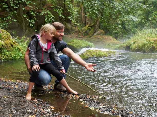 Familie im Triebtal ©T. Peisker