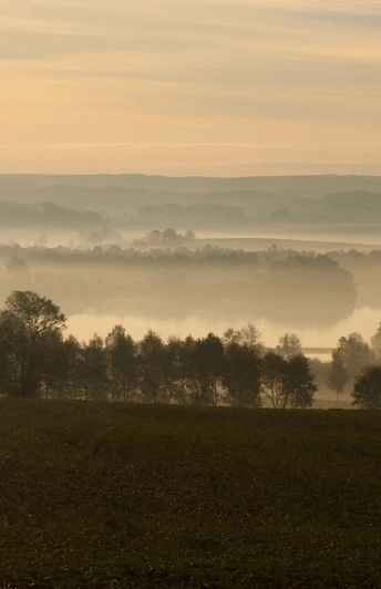 Bergbau Landschaft im Erzgebirge