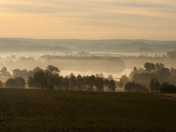 Bergbau Landschaft im Erzgebirge