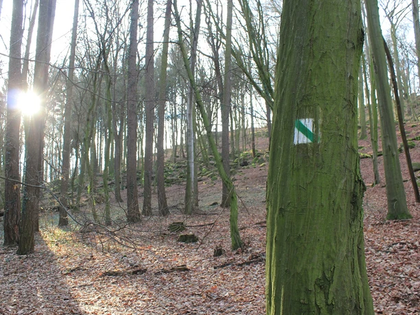 Wegmarkierung Georoute Wegmarkierung Georoute