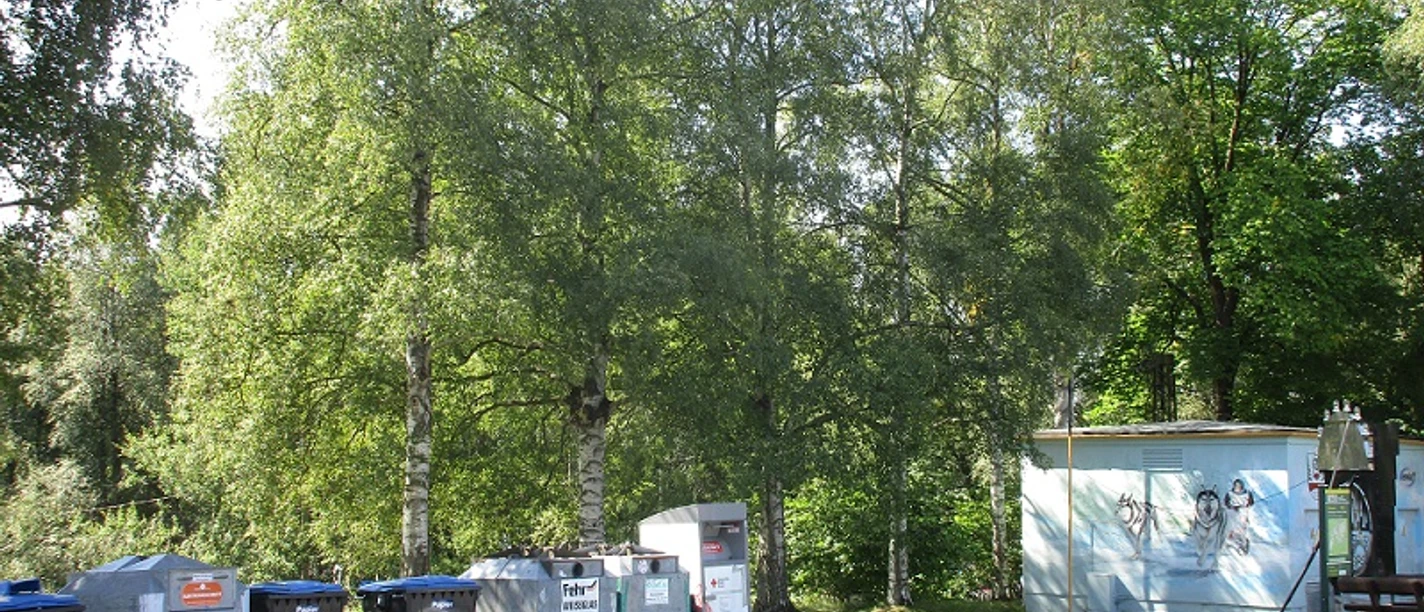 Parkplatz OE Hammerbrücke-Starttafel FW 2