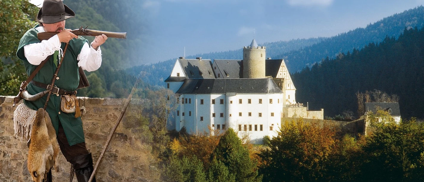 Burg Scharfenstein mit Karl Stülpner