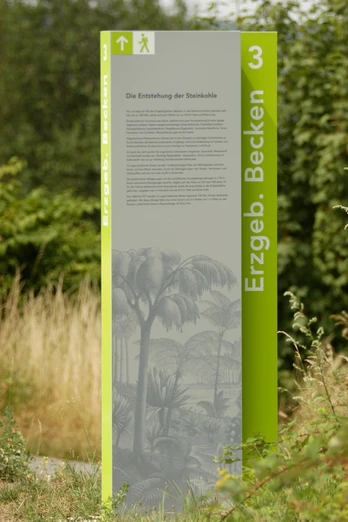 Bergbaurundweg Stele
