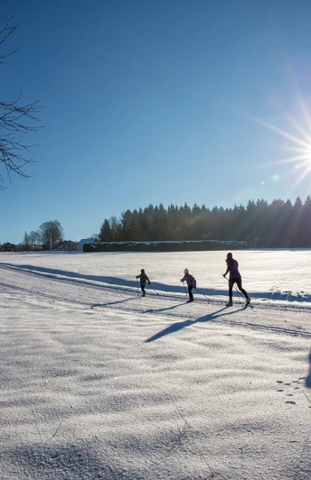 Langlauf im Vogtland mit der ganzen Familie
