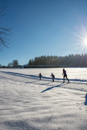 Langlauf im Vogtland mit der ganzen Familie