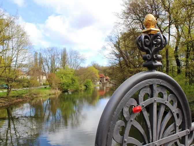 Brücke über die Weiße Elster