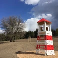 Kletterturm auf dem Spielplatz