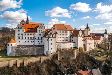 Schloss Colditz Luftbild