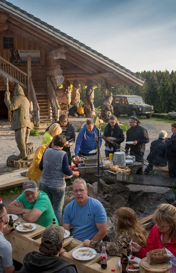 Hütte bei Blockhausen -