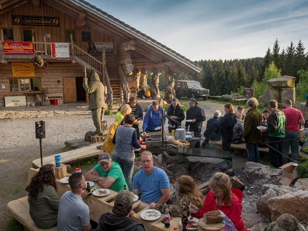 Hütte bei Blockhausen -