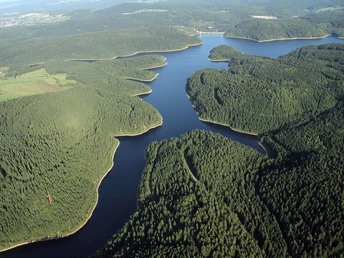 fjordähnliche Talsperre Eibenstock
