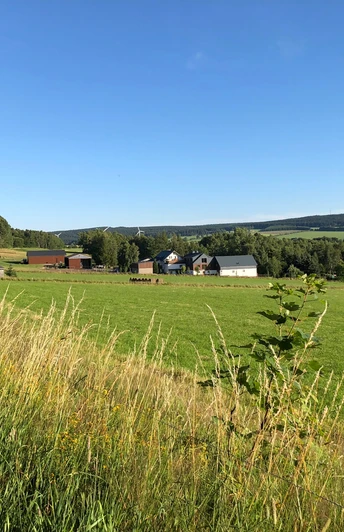 Auf dem Ansprunger Kammweg
