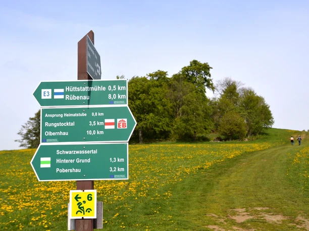 Weg zur Morgensternhöhe