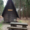 Hütte am "Grünen Platz"