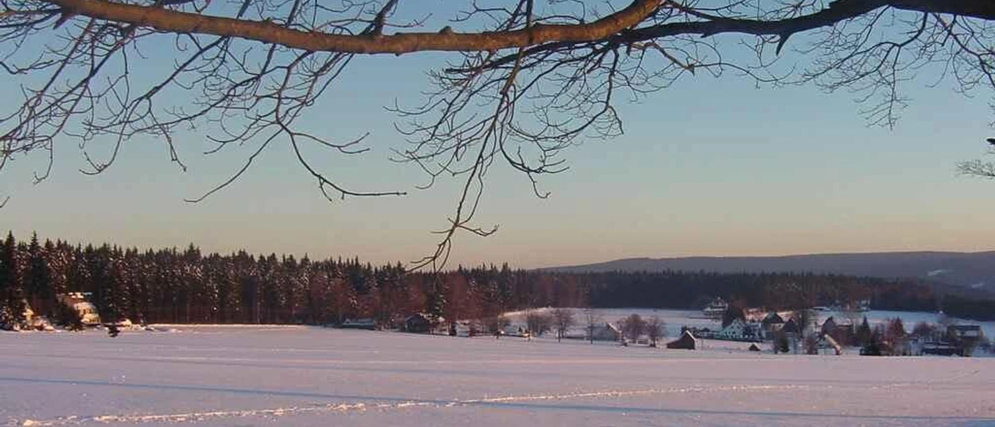 Winterlandschaft Oberjugel
