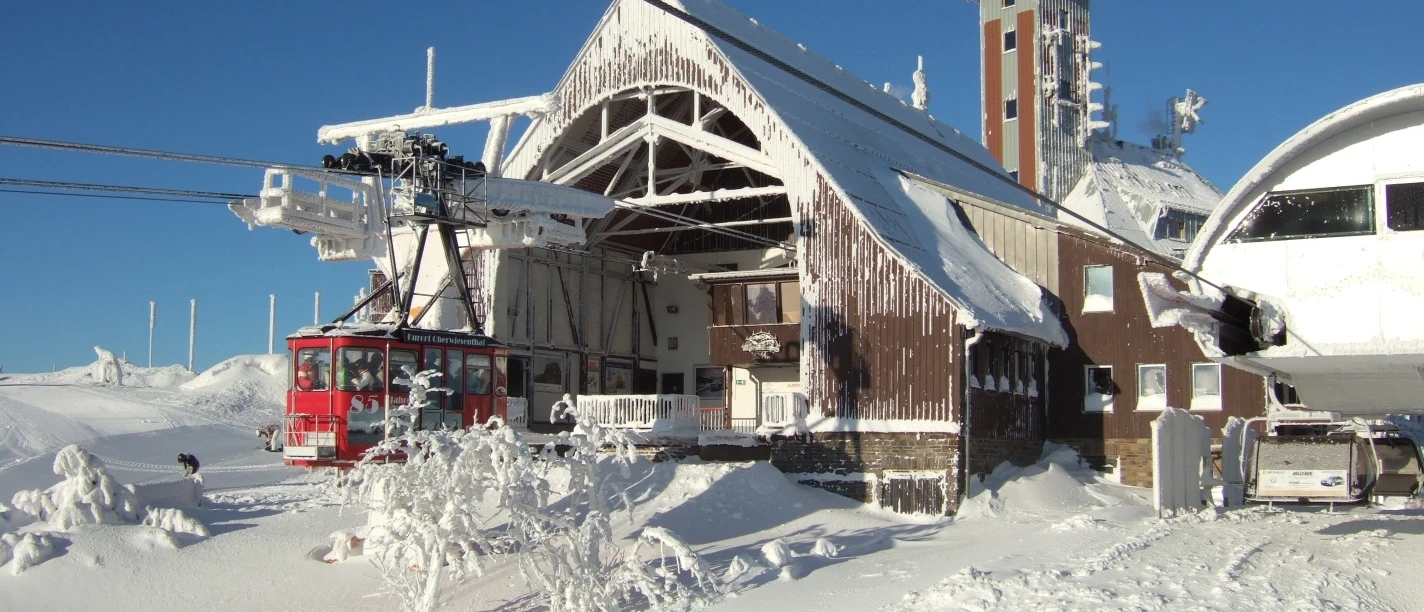 Bergstation der Fichtelbergschwebebahn