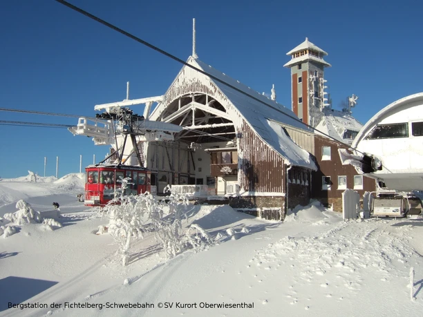 Bergstation der Fichtelbergschwebebahn