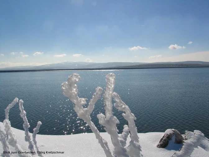 Blick auf das Oberbecken