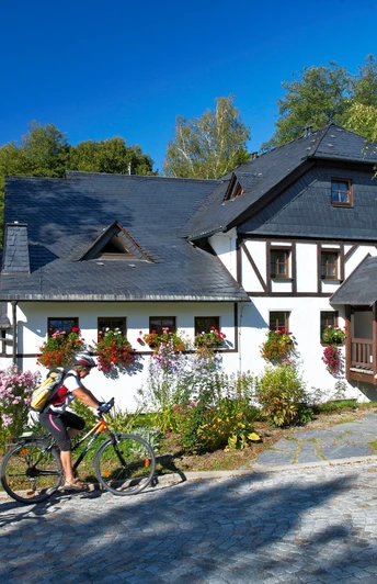 Mit dem Rad ums Dorf