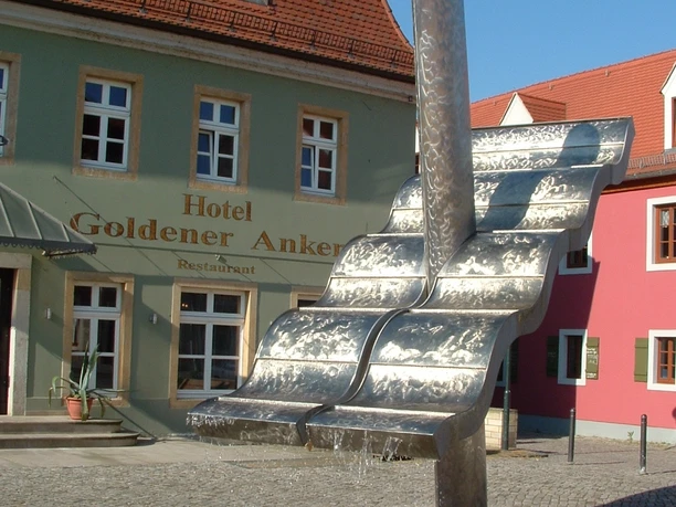 Platz vorm Hotel Goldener Anker, Altkötzschenbroda Platz vorm Hotel Goldener Anker, Altkötzschenbroda