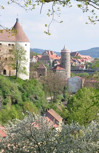 Frühlingsblick vom romantischen Protschenberg