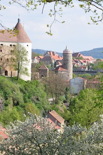 Frühlingsblick vom romantischen Protschenberg