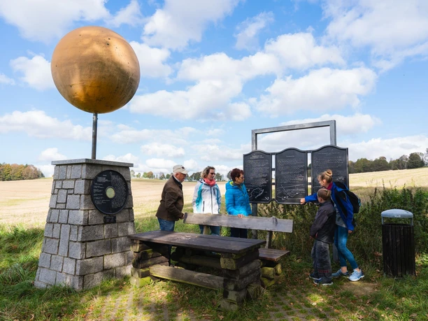 Planetenwanderweg Drebach Ehrenfriedersdorf Sonne