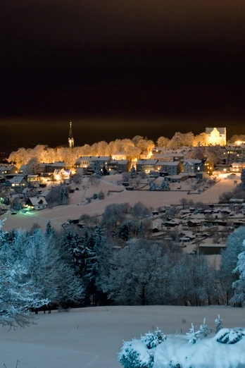 Impressionen Schöneck bei Nacht