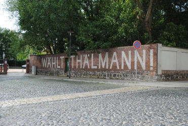 Filmkulisse: "Wählt Thälmann!", Görlitz