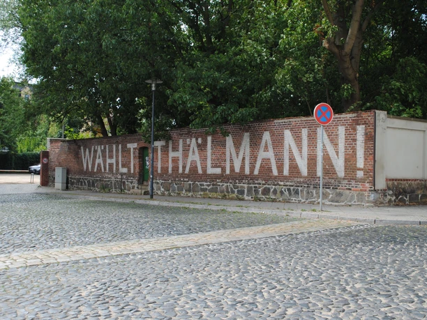 Filmkulisse: "Wählt Thälmann!", Görlitz