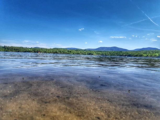 Olbersdorfer See - Hintergrund Naturpark Zittauer Gebirge - Autor Dasa Hrehova
