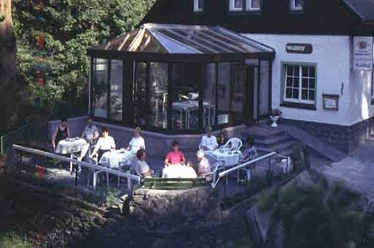 Biergarten vom Waldhof