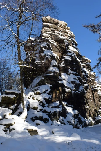 Greifensteine im Winter
