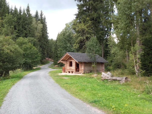 Schutzhütte am Jungfernsprung
