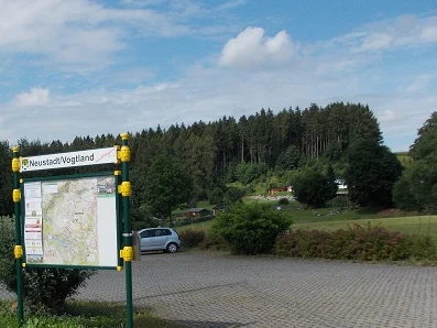 Parkplatz Neustadt Vogtland OT Poppengrün
