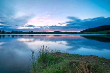 Morgenstimmung an der Talsperre Pirk