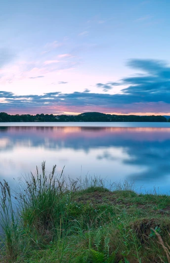 Morgenstimmung an der Talsperre Pirk