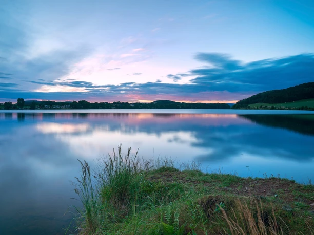 Morgenstimmung an der Talsperre Pirk