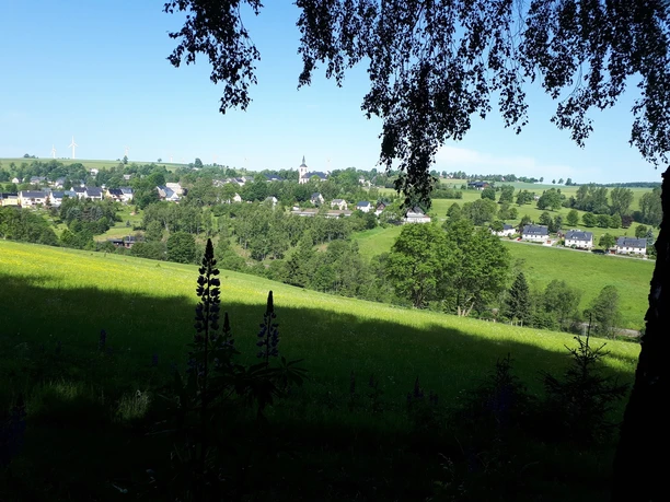 Blick auf Jöhstadt