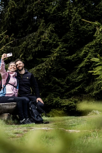 Check-Ins sammeln für die Digitale Wandernadel