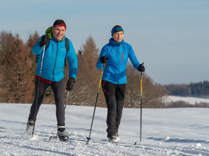 Langläufer bei Sebnitz