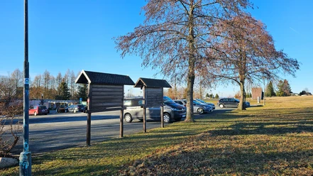 Parkplatz am Kulturhaus Beerheide