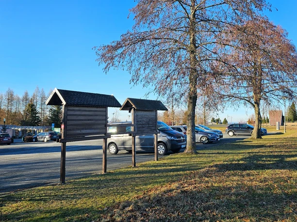 Parkplatz am Kulturhaus Beerheide
