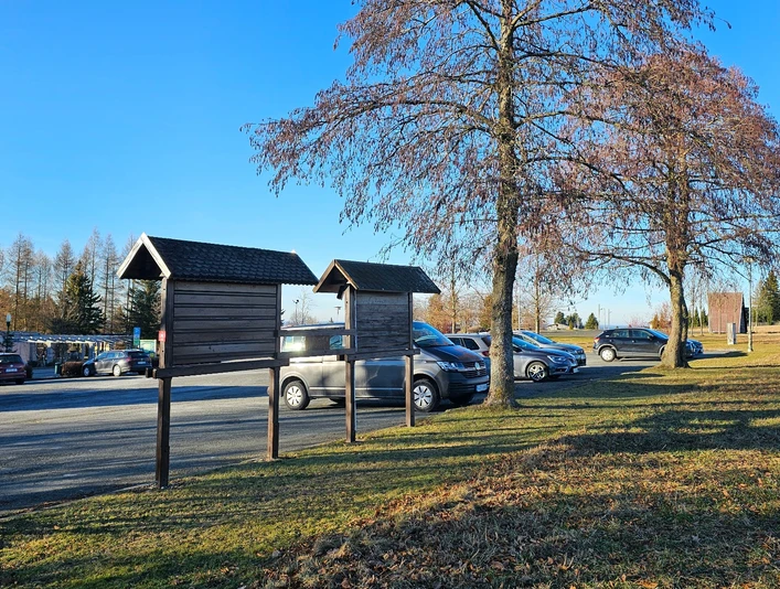 Parkplatz am Kulturhaus Beerheide