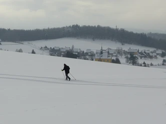 Winterlandschaft bei Hinterhermsdorf