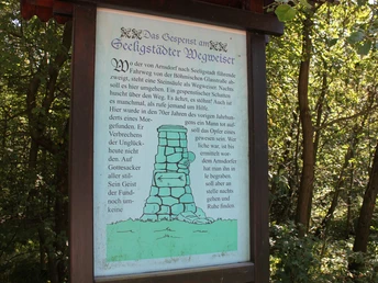 Sage vom "Das gespenst am Seeligstädter Wegweiser"