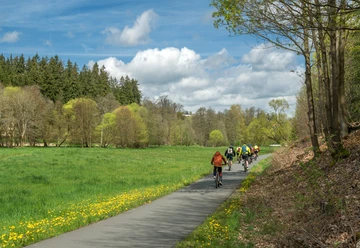 Elsterradweg im Bereich Bad Elster / Adorf